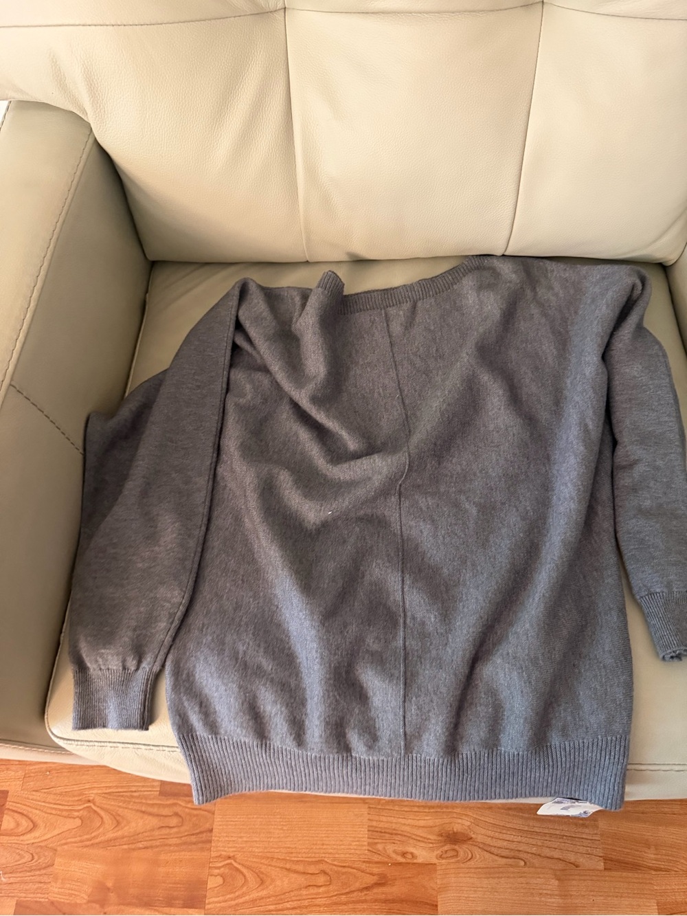Men's Crewneck Sweater - Charcoal Gray